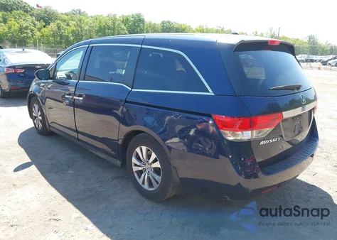 2014 Honda Odyssey Ex-L из США, поврежденный, VIN 5FNRL5H63EB008915